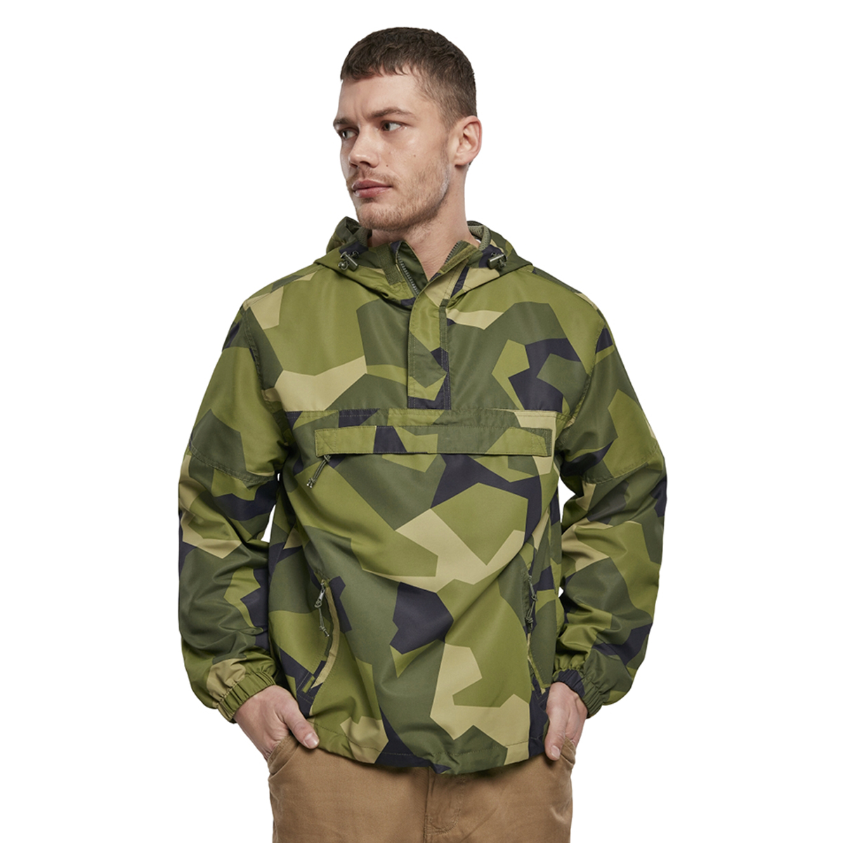 FAF × Sound Sports / Camo Jacket & Pants Brandit Summer Windbreaker Adjustable Breathable Mens Lining